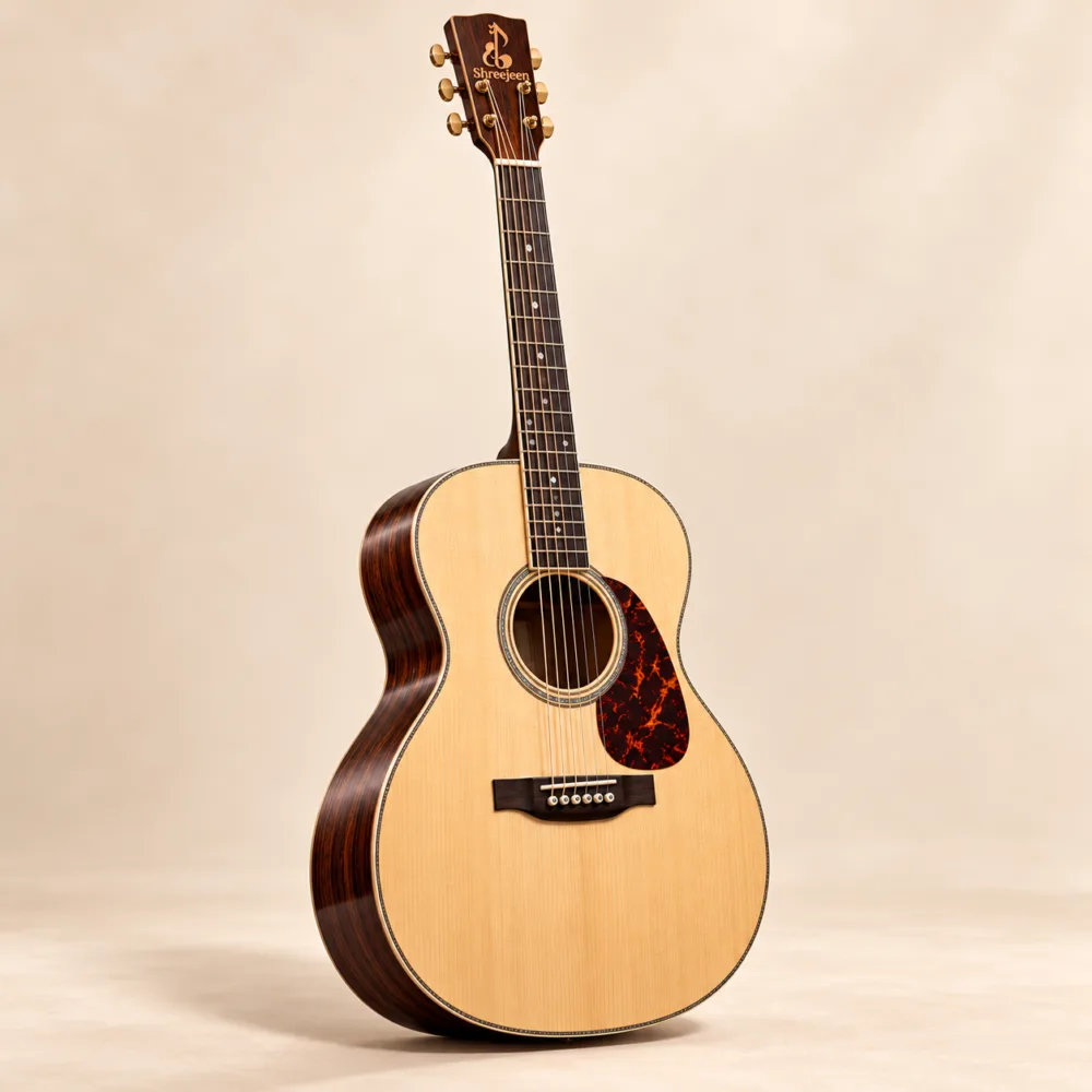 Natural Auditorium Acoustic Guitar — illustrative branded product concept