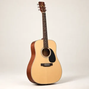 Natural Dreadnought Acoustic Guitar — illustrative product concept